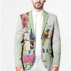 Australian Native Bird Blazer Kookaburra Cockatoo Rainbow Lorikeet Galah Flowers - Aussie Hoodie