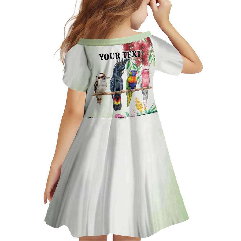 Australian Native Bird Family Matching Mermaid Dress and Hawaiian Shirt Kookaburra Cockatoo Rainbow Lorikeet Galah Flowers - Aussie Hoodie