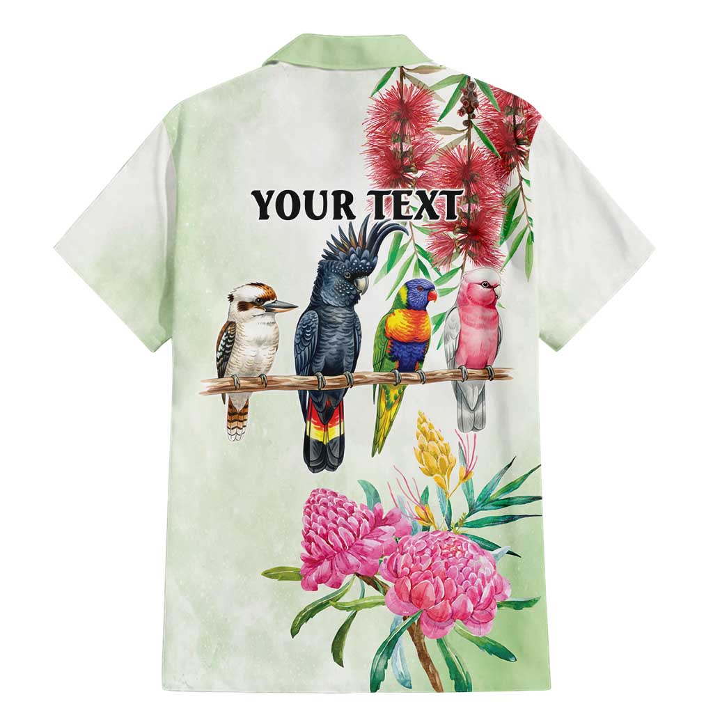 Australian Native Bird Family Matching Mermaid Dress and Hawaiian Shirt Kookaburra Cockatoo Rainbow Lorikeet Galah Flowers - Aussie Hoodie
