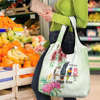 Australian Native Bird Grocery Bag Kookaburra Cockatoo Rainbow Lorikeet Galah Flowers - Aussie Hoodie