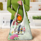 Australian Native Bird Grocery Bag Kookaburra Cockatoo Rainbow Lorikeet Galah Flowers - Aussie Hoodie