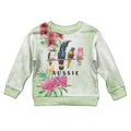 Australian Native Bird Kid Ugly Christmas Sweater Kookaburra Cockatoo Rainbow Lorikeet Galah Flowers - Aussie Hoodie