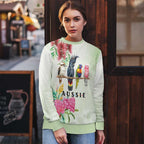 Australian Native Bird Ugly Christmas Sweater Kookaburra Cockatoo Rainbow Lorikeet Galah Flowers - Aussie Hoodie