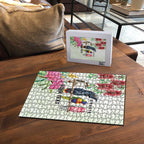 Australian Native Bird Puzzle Kookaburra Cockatoo Rainbow Lorikeet Galah Flowers - Aussie Hoodie