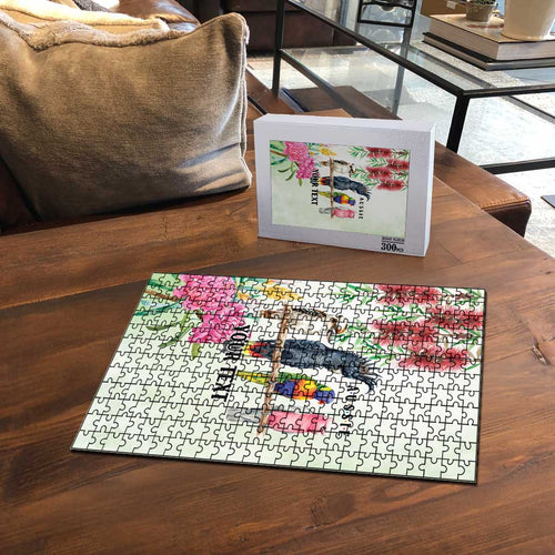 Australian Native Bird Puzzle Kookaburra Cockatoo Rainbow Lorikeet Galah Flowers - Aussie Hoodie