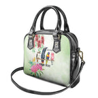 Australian Native Bird Shoulder Handbag Kookaburra Cockatoo Rainbow Lorikeet Galah Flowers - Aussie Hoodie