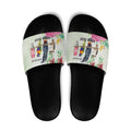 Australian Native Bird Slide Sandals Kookaburra Cockatoo Rainbow Lorikeet Galah Flowers - Aussie Hoodie