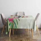 Australian Native Bird Tablecloth Kookaburra Cockatoo Rainbow Lorikeet Galah Flowers - Aussie Hoodie