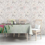 Australian Native Bird Tablecloth Kookaburra Cockatoo Rainbow Lorikeet Galah Flowers - Aussie Hoodie