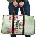 Australian Native Bird Travel Bag Kookaburra Cockatoo Rainbow Lorikeet Galah Flowers - Aussie Hoodie
