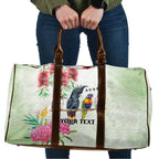 Australian Native Bird Travel Bag Kookaburra Cockatoo Rainbow Lorikeet Galah Flowers - Aussie Hoodie