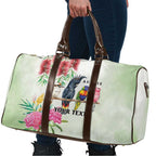 Australian Native Bird Travel Bag Kookaburra Cockatoo Rainbow Lorikeet Galah Flowers - Aussie Hoodie