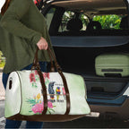 Australian Native Bird Travel Bag Kookaburra Cockatoo Rainbow Lorikeet Galah Flowers - Aussie Hoodie