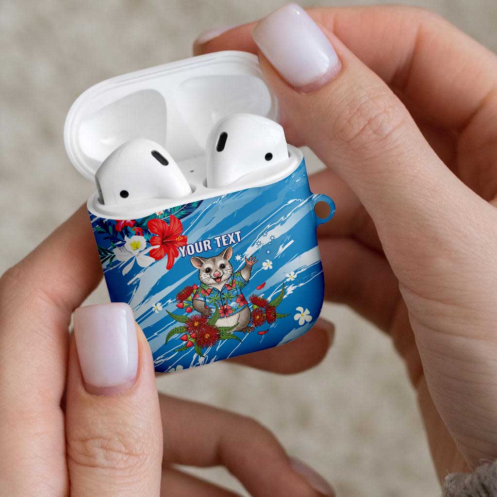 Australian Possum Eucalyptus Blossom AirPods Case Christmas Vibe - Aussie Hoodie
