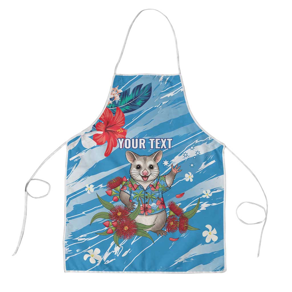 Australian Possum Eucalyptus Blossom Apron Christmas Vibe - Aussie Hoodie