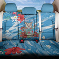 Australian Possum Eucalyptus Blossom Back Car Seat Cover Christmas Vibe - Aussie Hoodie