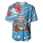 Australian Possum Eucalyptus Blossom Baseball Jersey Christmas Vibe - Aussie Hoodie