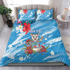 Australian Possum Eucalyptus Blossom Bedding Set Christmas Vibe - Aussie Hoodie