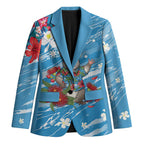 Australian Possum Eucalyptus Blossom Blazer Christmas Vibe - Aussie Hoodie