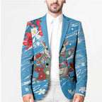 Australian Possum Eucalyptus Blossom Blazer Christmas Vibe - Aussie Hoodie