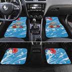 Australian Possum Eucalyptus Blossom Car Mats Christmas Vibe - Aussie Hoodie
