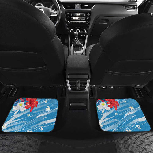 Australian Possum Eucalyptus Blossom Car Mats Christmas Vibe - Aussie Hoodie