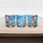 Australian Possum Eucalyptus Blossom Ceramic Mug Christmas Vibe - Aussie Hoodie