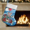 Australian Possum Eucalyptus Blossom Christmas Stocking Christmas Vibe - Aussie Hoodie