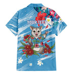 Australian Possum Eucalyptus Blossom Family Matching Mermaid Dress and Hawaiian Shirt Christmas Vibe - Aussie Hoodie