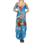 Australian Possum Eucalyptus Blossom Family Matching Summer Maxi Dress and Hawaiian Shirt Christmas Vibe - Aussie Hoodie