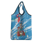 Australian Possum Eucalyptus Blossom Grocery Bag Christmas Vibe - Aussie Hoodie