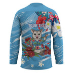 Australian Possum Eucalyptus Blossom Hockey Jersey Christmas Vibe - Aussie Hoodie