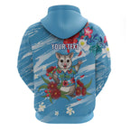 Australian Possum Eucalyptus Blossom Hoodie Christmas Vibe - Aussie Hoodie