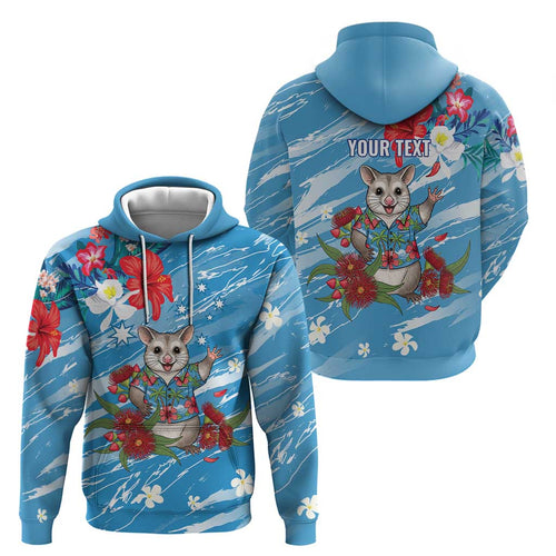 Australian Possum Eucalyptus Blossom Hoodie Christmas Vibe - Aussie Hoodie