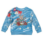 Australian Possum Eucalyptus Blossom Kid Ugly Christmas Sweater Christmas Vibe - Aussie Hoodie