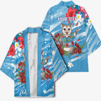 Australian Possum Eucalyptus Blossom Kimono Christmas Vibe - Aussie Hoodie