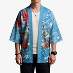 Australian Possum Eucalyptus Blossom Kimono Christmas Vibe - Aussie Hoodie