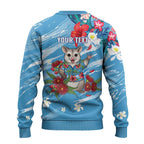 Australian Possum Eucalyptus Blossom Ugly Christmas Sweater Christmas Vibe - Aussie Hoodie