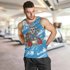 Australian Possum Eucalyptus Blossom Men Tank Top Christmas Vibe - Aussie Hoodie
