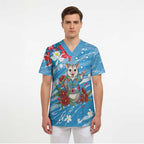 Australian Possum Eucalyptus Blossom Scrub Top Christmas Vibe - Aussie Hoodie