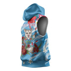 Australian Possum Eucalyptus Blossom Sleeveless Hoodie Christmas Vibe - Aussie Hoodie