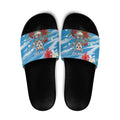Australian Possum Eucalyptus Blossom Slide Sandals Christmas Vibe - Aussie Hoodie