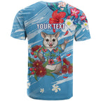 Australian Possum Eucalyptus Blossom T Shirt Christmas Vibe - Aussie Hoodie