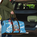 Australian Possum Eucalyptus Blossom Travel Bag Christmas Vibe - Aussie Hoodie