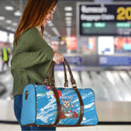 Australian Possum Eucalyptus Blossom Travel Bag Christmas Vibe - Aussie Hoodie