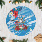 Australian Possum Eucalyptus Blossom Tree Skirt Christmas Vibe - Aussie Hoodie