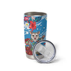 Australian Possum Eucalyptus Blossom Tumbler Cup Christmas Vibe - Aussie Hoodie