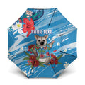 Australian Possum Eucalyptus Blossom Umbrella Christmas Vibe - Aussie Hoodie