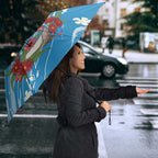 Australian Possum Eucalyptus Blossom Umbrella Christmas Vibe - Aussie Hoodie