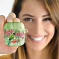 Australian Rainbow Lorikeet and Eucalyptus AirPods Case Spirit of Aussie Aboriginal Dot Art - Aussie Hoodie